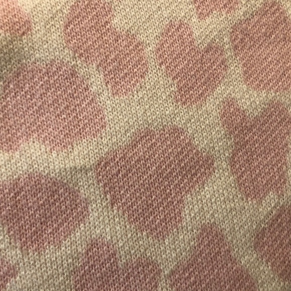 Hot Topic Barbiecore Pink Cow Print Button Down Sweater Cardigan size 3 Pink - Picture 3 of 10